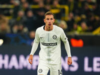 Lovro Zvonarek of SK Sturm Graz  looks on during the Champions League Round 4 match between Borussia Dortmund v SK Sturm Graz at the Signal...