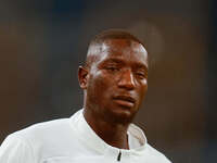 Serhou Guirassy of Borussia Dortmund  looks on during the Champions League Round 4 match between Borussia Dortmund v SK Sturm Graz at the Si...