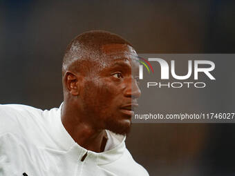 Serhou Guirassy of Borussia Dortmund  looks on during the Champions League Round 4 match between Borussia Dortmund v SK Sturm Graz at the Si...