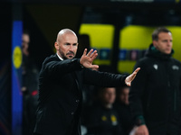 Christian Ilzer of SK Sturm Graz  looks on during the Champions League Round 4 match between Borussia Dortmund v SK Sturm Graz at the Signal...