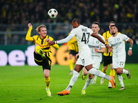 Julian Brandt of Borussia Dortmund  controls the ball during the Champions League Round 4 match between Borussia Dortmund v SK Sturm Graz at...