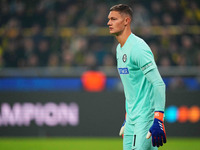 Kjell Scherpen of SK Sturm Graz  looks on during the Champions League Round 4 match between Borussia Dortmund v SK Sturm Graz at the Signal...