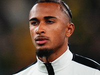 Emanuel Aiwu of SK Sturm Graz  looks on during the Champions League Round 4 match between Borussia Dortmund v SK Sturm Graz at the Signal Lu...