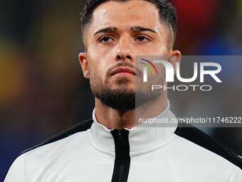 Jusuf Gazibegovic of SK Sturm Graz  looks on during the Champions League Round 4 match between Borussia Dortmund v SK Sturm Graz at the Sign...