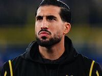 Emre Can of Borussia Dortmund  looks on during the Champions League Round 4 match between Borussia Dortmund v SK Sturm Graz at the Signal Lu...