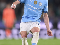 Phil Foden of Manchester City plays during the UEFA Champions League match between Sporting CP and Manchester City at Jose Alvalade Stadium...