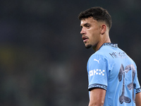 Matheus Nunes of Manchester City looks on during the UEFA Champions League match between Sporting CP and Manchester City at Jose Alvalade St...