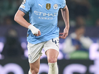 Phil Foden of Manchester City plays during the UEFA Champions League match between Sporting CP and Manchester City at Jose Alvalade Stadium...