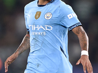 Savinho of Manchester City looks on during the UEFA Champions League match between Sporting CP and Manchester City at Jose Alvalade Stadium...