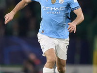 Mateo Kovacic of Manchester City is in action during the UEFA Champions League match between Sporting CP and Manchester City at Jose Alvalad...