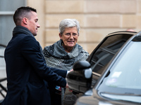 Genevieve Darrieussecq, Minister of Public Health, attends the Council of Ministers at the Elysee in Paris, France, on November 6, 2024. (