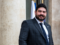 Guillaume Kasbarian, Minister for the Civil Service, Simplification and Transformation of Public Action, is at the Elysee Palace for the Cou...