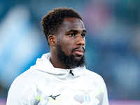 Boulaye Dia of SS Lazio looks on during the Serie A Enilive match between SS Lazio and Cagliari Calcio at Stadio Olimpico on November 4, 202...