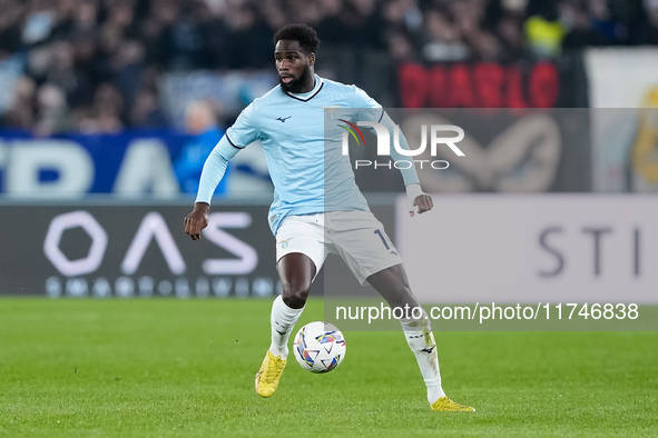 Boulaye Dia of SS Lazio during the Serie A Enilive match between SS Lazio and Cagliari Calcio at Stadio Olimpico on November 4, 2024 in Rome...