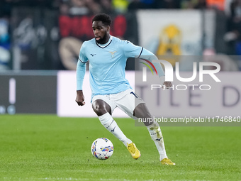 Boulaye Dia of SS Lazio during the Serie A Enilive match between SS Lazio and Cagliari Calcio at Stadio Olimpico on November 4, 2024 in Rome...