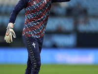 Marc Vidal of RC Celta de Vigo warms up before the La Liga EA Sports match between RC Celta de Vigo and Getafe CF at Estadio Abanca Balaidos...