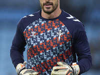 Marc Vidal of RC Celta de Vigo warms up before the La Liga EA Sports match between RC Celta de Vigo and Getafe CF at Estadio Abanca Balaidos...