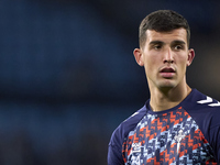 Carlos Dominguez of RC Celta de Vigo looks on during the warm-up prior to the La Liga EA Sports match between RC Celta de Vigo and Getafe CF...