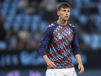 Tadeo Allende of RC Celta de Vigo looks on during the warm-up prior to the La Liga EA Sports match between RC Celta de Vigo and Getafe CF at...