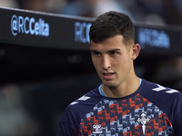 Carlos Dominguez of RC Celta de Vigo looks on prior to the La Liga EA Sports match between RC Celta de Vigo and Getafe CF at Estadio Abanca...