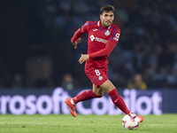 Mauro Arambarri of Getafe CF is in action during the La Liga EA Sports match between RC Celta de Vigo and Getafe CF at Estadio Abanca Balaid...