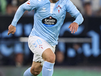 Fran Beltran of RC Celta de Vigo plays during the La Liga EA Sports match between RC Celta de Vigo and Getafe CF at Estadio Abanca Balaidos...