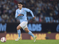 Hugo Sotelo of RC Celta de Vigo is in action during the La Liga EA Sports match between RC Celta de Vigo and Getafe CF at Estadio Abanca Bal...