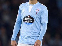 Hugo Sotelo of RC Celta de Vigo looks on during the La Liga EA Sports match between RC Celta de Vigo and Getafe CF at Estadio Abanca Balaido...