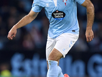 Borja Iglesias of RC Celta de Vigo is in action during the La Liga EA Sports match between RC Celta de Vigo and Getafe CF at Estadio Abanca...