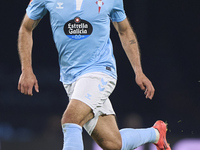 Borja Iglesias of RC Celta de Vigo is in action during the La Liga EA Sports match between RC Celta de Vigo and Getafe CF at Estadio Abanca...