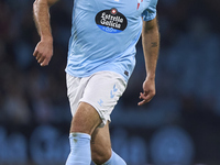 Borja Iglesias of RC Celta de Vigo is in action during the La Liga EA Sports match between RC Celta de Vigo and Getafe CF at Estadio Abanca...