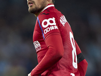 Mauro Arambarri of Getafe CF looks on during the La Liga EA Sports match between RC Celta de Vigo and Getafe CF at Estadio Abanca Balaidos i...