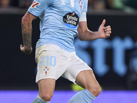 Iago Aspas of RC Celta de Vigo is in action during the La Liga EA Sports match between RC Celta de Vigo and Getafe CF at Estadio Abanca Bala...