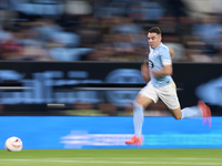 Iago Aspas of RC Celta de Vigo is in action during the La Liga EA Sports match between RC Celta de Vigo and Getafe CF at Estadio Abanca Bala...