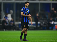 Mehdi Taremi of Inter Milan looks on during the Champions League match between Inter Milan and Arsenal at San Siro Stadium in Bergamo, Italy...