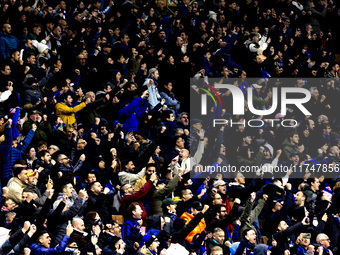 During the UEFA Champions League 2024/25 match between FC Internazionale and FC Arsenal in Milano, Italy, on November 6, 2024, (