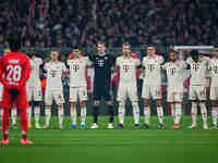  Bayern Munich team  during the Champions League Round 4 match between Bayern Munich v Benfica at the Allianz arena, Munich, Germany, on Nov...