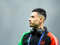 Gabriel Martinelli of Arsenal looks on during the UEFA Champions League 2024/25 League Phase MD4 match between FC Internazionale and Arsenal...