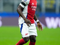 Bukayo Saka of Arsenal during the UEFA Champions League 2024/25 League Phase MD4 match between FC Internazionale and Arsenal at Stadio San S...