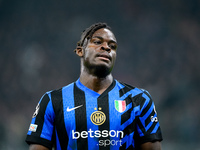 Yann Aurel Bisseck of FC Internazionale looks dejected during the UEFA Champions League 2024/25 League Phase MD4 match between FC Internazio...