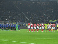 F.C. Inter and Arsenal F.C. play during the UEFA Champions League 2024/25 League Phase MD4 match at San Siro Stadium in Milan, Italy, on Nov...