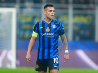 Lautaro Martinez of FC Internazionale looks on during the UEFA Champions League 2024/25 League Phase MD4 match between FC Internazionale and...