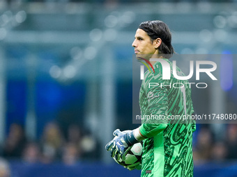 Yann Sommer of FC Internazionale during the UEFA Champions League 2024/25 League Phase MD4 match between FC Internazionale and Arsenal at St...