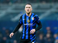 Piotr Zielinski of FC Internazionale looks on during the UEFA Champions League 2024/25 League Phase MD4 match between FC Internazionale and...