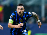 Lautaro Martinez of FC Internazionale during the UEFA Champions League 2024/25 League Phase MD4 match between FC Internazionale and Arsenal...