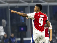 Gabriel Jesus plays during the UEFA Champions League 2024/25 match between FC Internazionale and FC Arsenal in Milano, Italy, on November 6,...