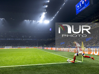 During the UEFA Champions League 2024/25 match between FC Internazionale and FC Arsenal in Milano, Italy, on November 6, 2024, (