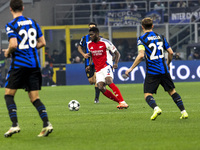 During the UEFA Champions League 2024/25 match between FC Internazionale and FC Arsenal in Milano, Italy, on November 6, 2024, (