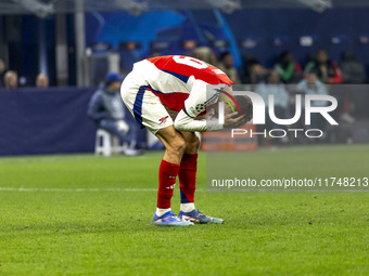 During the UEFA Champions League 2024/25 match between FC Internazionale and FC Arsenal in Milano, Italy, on November 6, 2024, (