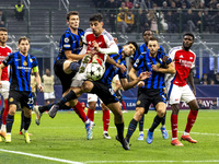 Mehdi Taremi plays during the UEFA Champions League 2024/25 match between FC Internazionale and FC Arsenal in Milano, Italy, on November 6,...